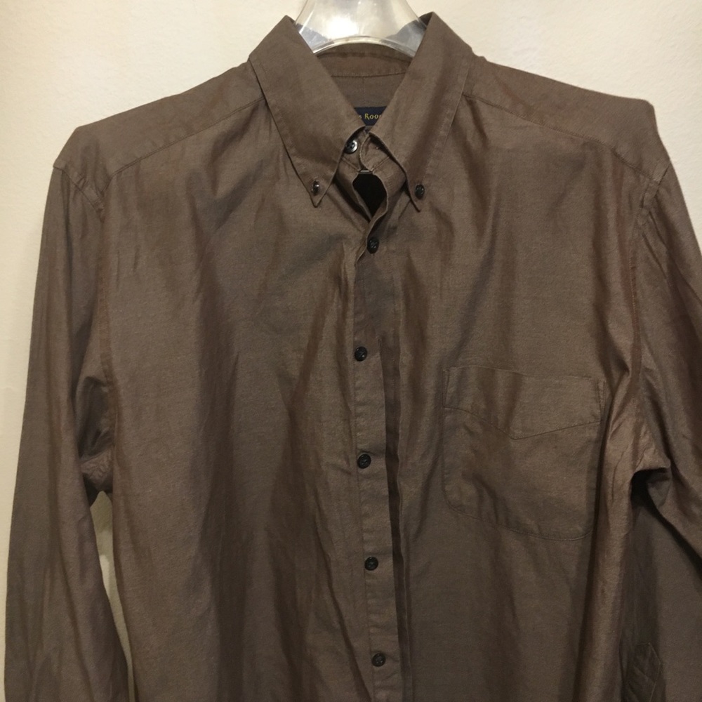 Charter Club chocolate rich color shirt